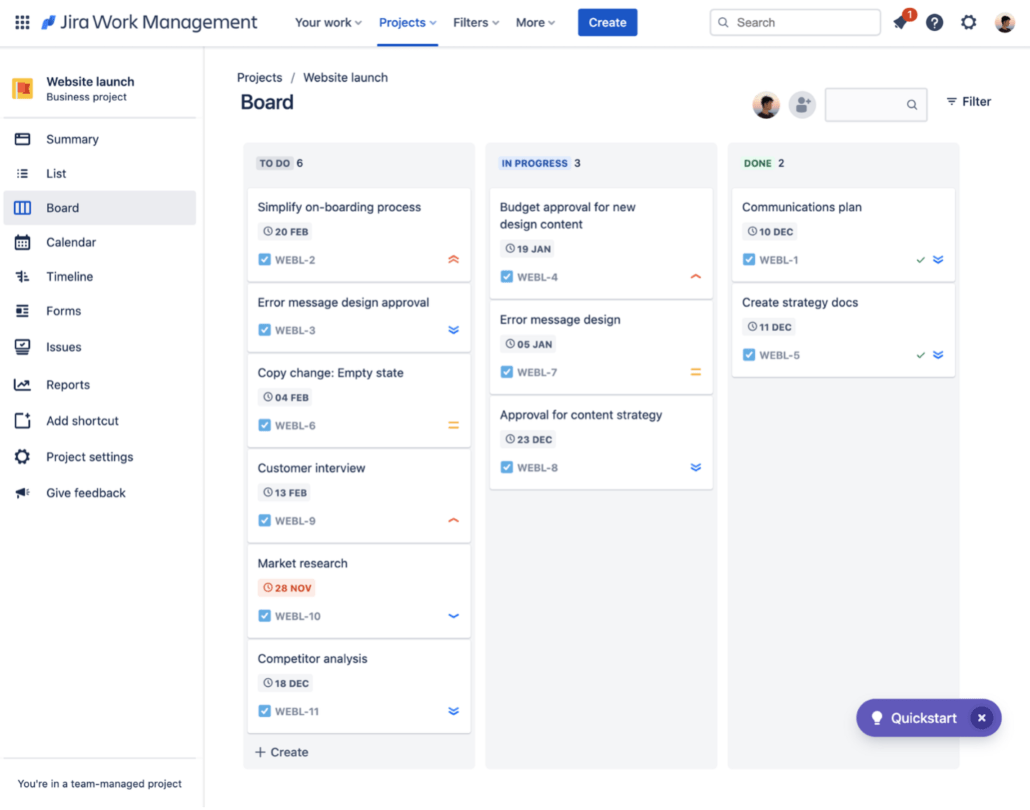 Jira Work Management - Jira For Non-Software Teams - 1